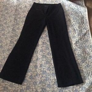 Navy trouser with red pinstripe